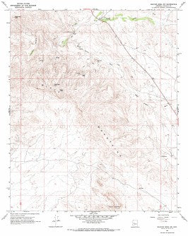 MALPAIS MESA SW 7.5', Arizona 1967 - Wide World Maps & MORE!