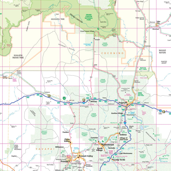 Easy To Read! Arizona State Map - Wide World Maps & MORE!