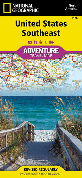 United States, Southeast Map (National Geographic Adventure Map, 3126) [Map] National Geographic Maps - Wide World Maps & MORE!