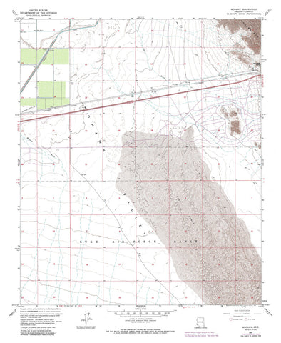 MOHAWK, Arizona 7.5' - Wide World Maps & MORE! - Map - Wide World Maps & MORE! - Wide World Maps & MORE!