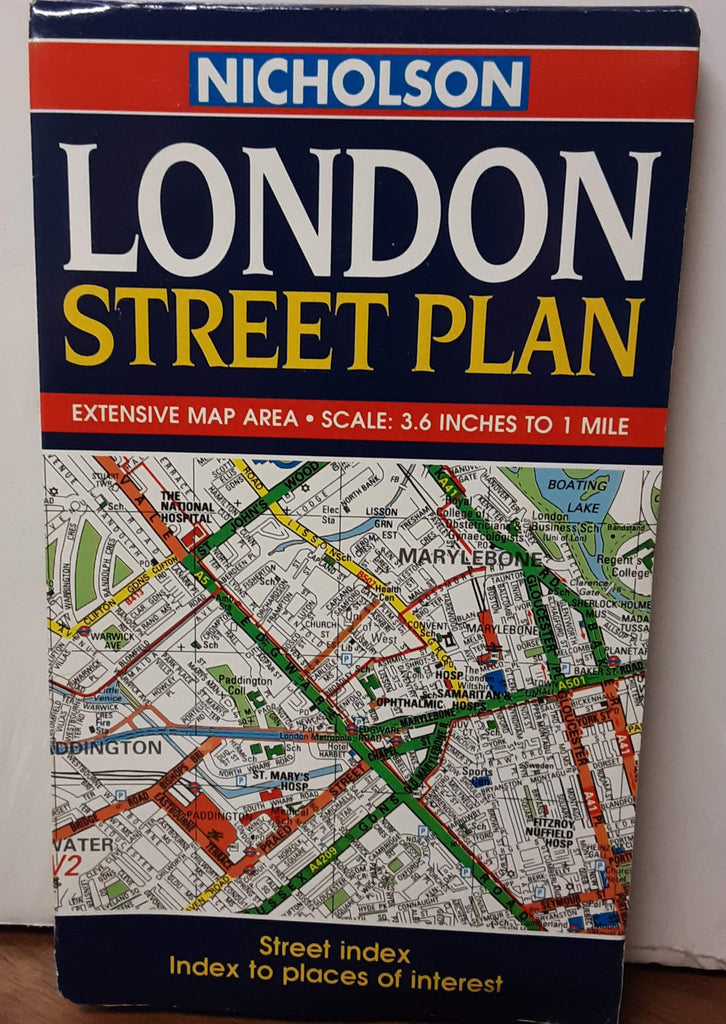 Nicholson London Street Plan - Wide World Maps & MORE!