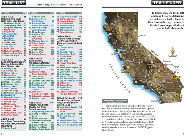 Guide to California Backroads & 4-Wheel Drive Trails - Wide World Maps & MORE! - Book - FunTreks Guidebooks - Wide World Maps & MORE!