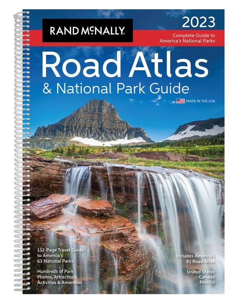 Rand McNally 2023 Road Atlas & National Park Guide (Rand McNally Road Atlas & National Park Guide) [Spiral-bound] Rand McNally - Wide World Maps & MORE!