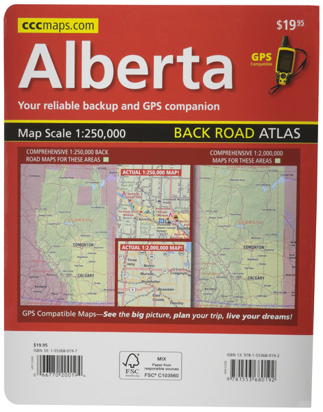 Alberta Road Atlas: Range & Township Roads - Wide World Maps & MORE! - Book - Wide World Maps & MORE! - Wide World Maps & MORE!