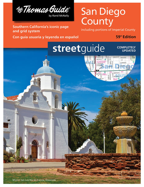 San Diego County Thomas Brothers Guide (Rand McNally Street Guide) - Wide World Maps & MORE! - Map - Rand McNally & Company - Wide World Maps & MORE!