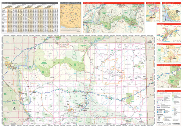 Easy To Read! Arizona State Map - Wide World Maps & MORE!