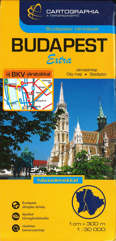 Budapest : extra - Wide World Maps & MORE! - Book - Wide World Maps & MORE! - Wide World Maps & MORE!