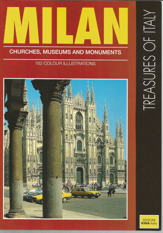 Treasures of Italy: Milan Churches, Museums Monuments - Wide World Maps & MORE! - Book - Wide World Maps & MORE! - Wide World Maps & MORE!