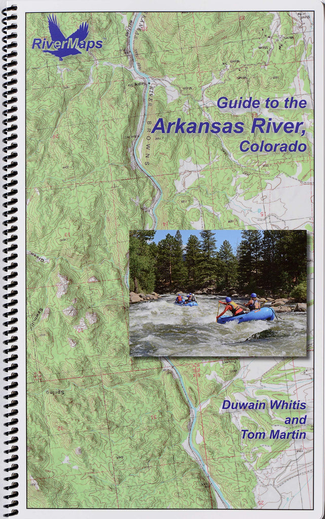 Guide to the Arkansas River, Colorado - Wide World Maps & MORE! - Map - Vishnu Temple Press - Wide World Maps & MORE!