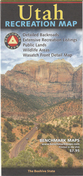 The Beehive State: Utah Recreation Map [Map] BM Maps - Wide World Maps & MORE!