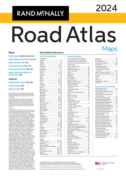 Special Collector's Edition Road Atlas - 100th Anniversary 1924-2024 - Wide World Maps & MORE!