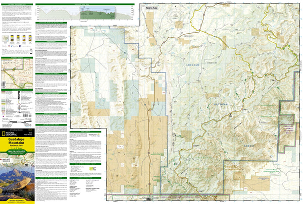 Guadalupe Mountains National Park Map (National Geographic Trails Illustrated Map, 203) [Map] National Geographic Maps - Wide World Maps & MORE!