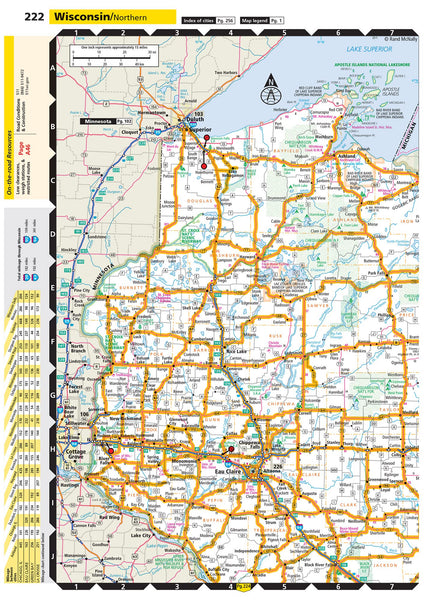 Rand McNally Large Scale Motor Carriers' Road Atlas [Spiral-bound] Rand McNally - Wide World Maps & MORE!