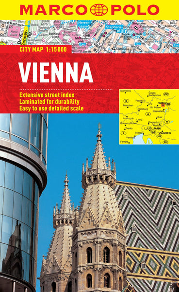 Vienna Marco Polo City Map (Marco Polo City Maps) - Wide World Maps & MORE! - Book - Marco Polo - Wide World Maps & MORE!