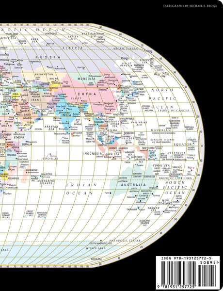 Streetwise World Map - Laminated Time Zone Map of the World - WORLDWISE - Wide World Maps & MORE! - Book - Wide World Maps & MORE! - Wide World Maps & MORE!