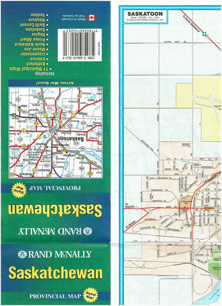 Saskatchewan Provincial Map - Wide World Maps & MORE! - Book - Wide World Maps & MORE! - Wide World Maps & MORE!