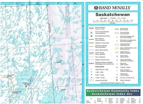 Saskatchewan Provincial Map - Wide World Maps & MORE! - Book - Wide World Maps & MORE! - Wide World Maps & MORE!