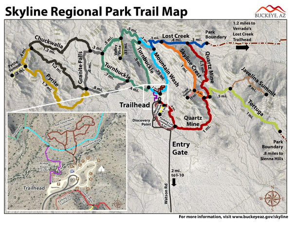 Skyline Regional Park Trail Map & Guide - Wide World Maps & MORE! - Book - Wide World Maps & MORE! - Wide World Maps & MORE!