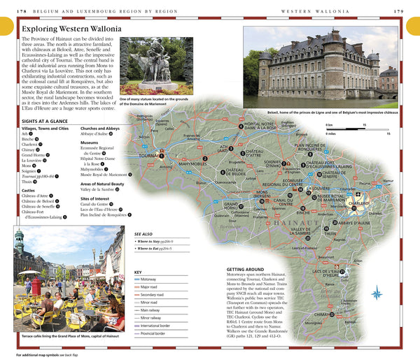 DK Eyewitness Travel Belgium and Luxembourg (EYEWITNESS TRAVEL GUIDE) - Wide World Maps & MORE! - Book - Brand: DK Travel - Wide World Maps & MORE!