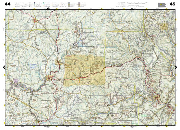 Pennsylvania Recreation Atlas (National Geographic Recreation Atlas) - Wide World Maps & MORE! - Book - National Geographic Maps - Wide World Maps & MORE!