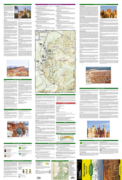 National Geographic TI00000219 Map of Bryce Canyon National Park - Utah - Wide World Maps & MORE!