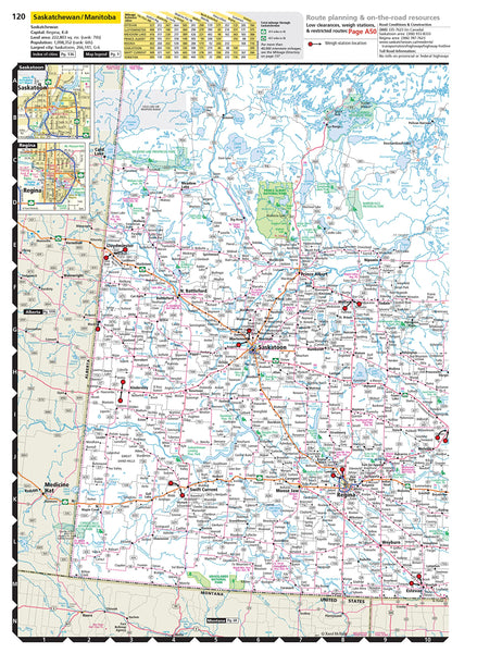 Rand McNally 2024 Deluxe Motor Carriers' Road Atlas (Rand McNally Motor Carriers' Road Atlas) [Paperback] Rand McNally - Wide World Maps & MORE!