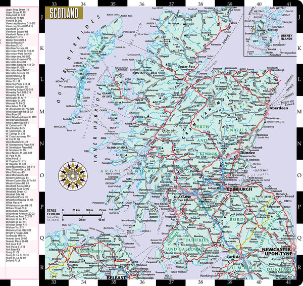 Streetwise Edinburgh Map - Laminated City Center Street Map of Edinburgh, Scotland (Streetwise (Streetwise Maps)) - Wide World Maps & MORE! - Book - Wide World Maps & MORE! - Wide World Maps & MORE!