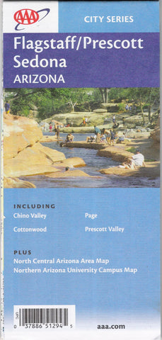 Flagstaff/Prescott/Sedona Map - Wide World Maps & MORE! - Book - Wide World Maps & MORE! - Wide World Maps & MORE!