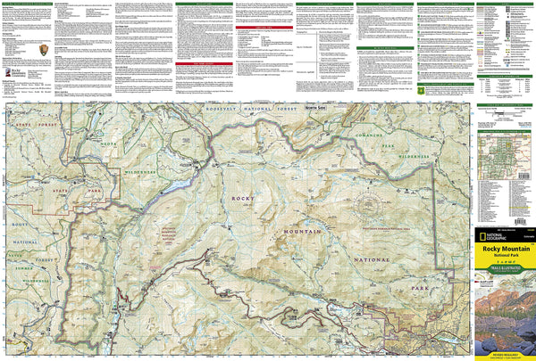 2019 Rocky Mountain National Park (National Geographic Trails Illustrated Map) - Wide World Maps & MORE!