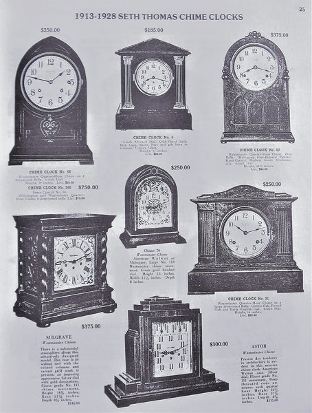 Seth Thomas Clocks and Movements: A Guide to Identification and Prices ...