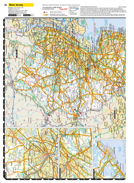 Rand McNally 2024 Deluxe Motor Carriers' Road Atlas (Rand McNally Motor Carriers' Road Atlas) [Paperback] Rand McNally - Wide World Maps & MORE!