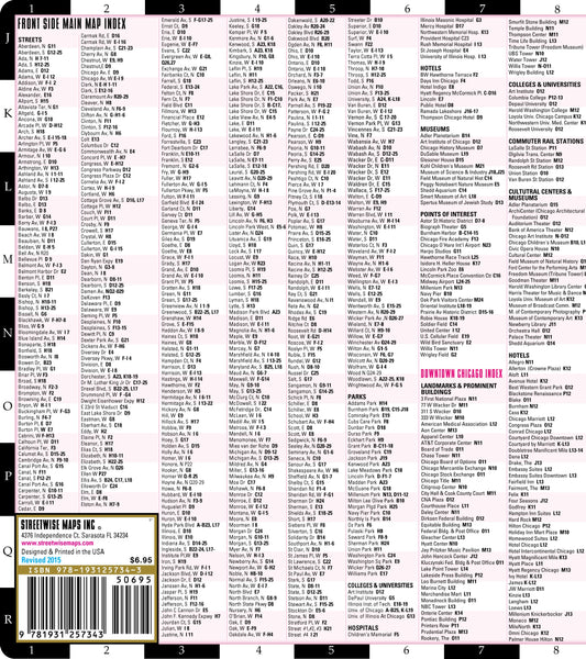 Streetwise Chicago Map - Laminated City Center Street Map of Chicago, Illinois - Folding pocket size travel map with CTA, Metra map  (Streetwise Maps) - Wide World Maps & MORE! - Book - Brand: Streetwise Maps - Wide World Maps & MORE!