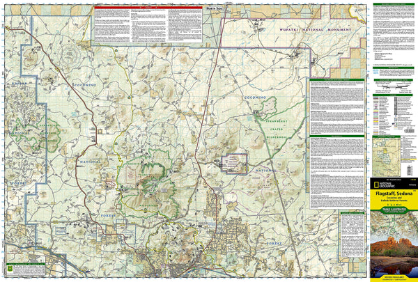 Flagstaff, Sedona [Coconino and Kaibab National Forests] (National Geographic Trails Illustrated Map) - Wide World Maps & MORE!