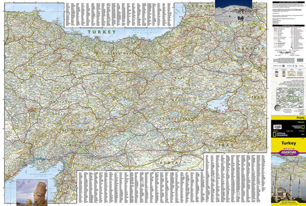 Turkey (National Geographic Adventure Map, 3018) - Wide World Maps & MORE!