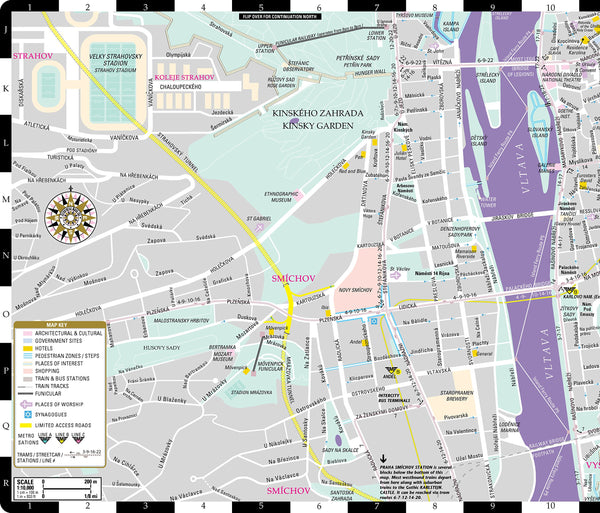 Streetwise Prague Map - Laminated City Center Street Map of Prague, Czech Republic - Wide World Maps & MORE! - Book - StreetWise - Wide World Maps & MORE!