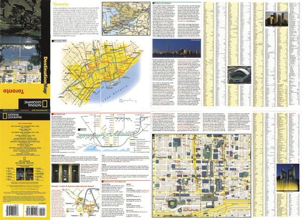 Toronto Destination Map (National Geographic) - Wide World Maps & MORE!