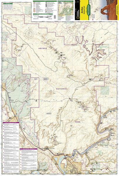 Arches National Park (National Geographic Trails Illustrated Map, 211) - Wide World Maps & MORE!