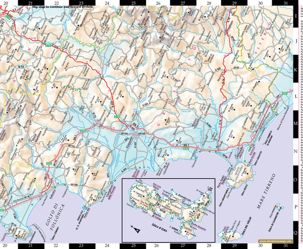 Streetwise Tuscany Map - Laminated Road Map of Tuscany, Italy - Folding pocket size travel map - Wide World Maps & MORE! - Book - StreetWise - Wide World Maps & MORE!