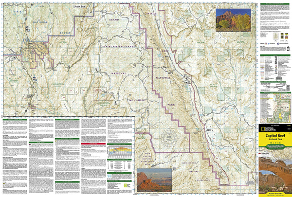 Capitol Reef National Park (National Geographic Trails Illustrated Map, 267) - Wide World Maps & MORE!