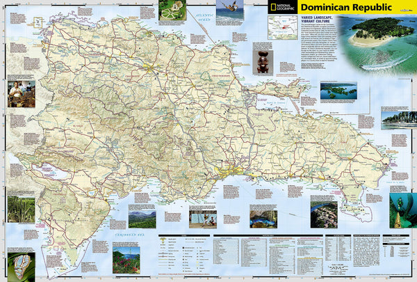 Dominican Republic (National Geographic Adventure Map, 3102) - Wide World Maps & MORE!