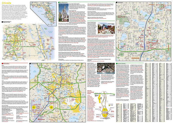 Orlando City Destination Map & Travel Guide - Wide World Maps & MORE!