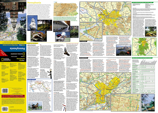 Pennsylvania (National Geographic Guide Map) - Wide World Maps & MORE! - Map - National Geographic Maps - Wide World Maps & MORE!