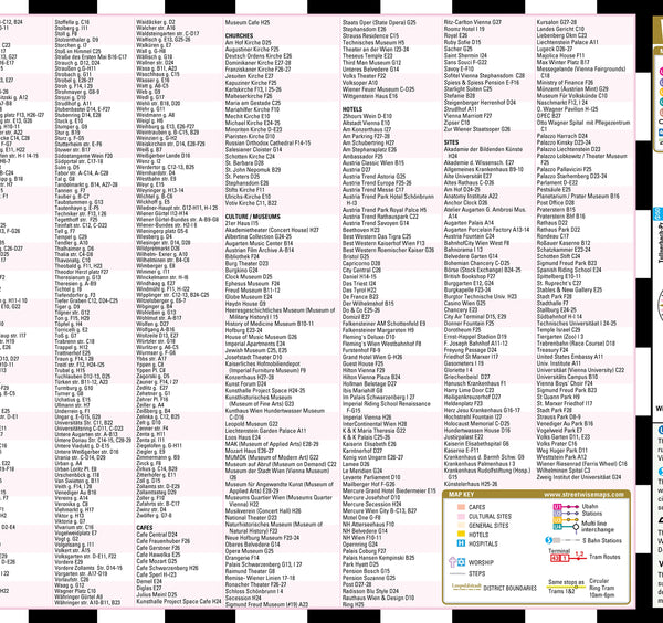 Streetwise Vienna Map - Laminated City Center Street Map of Vienna, Austria - Wide World Maps & MORE! - Book - Brand: Streetwise Maps - Wide World Maps & MORE!
