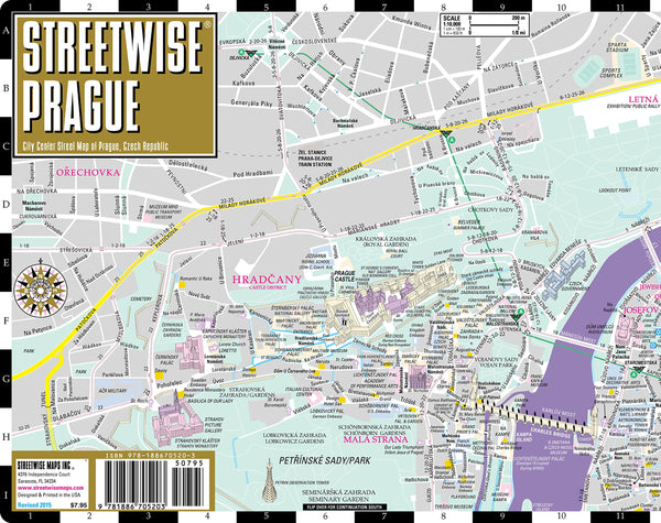 Streetwise Prague Map - Laminated City Center Street Map of Prague, Czech Republic - Wide World Maps & MORE! - Book - StreetWise - Wide World Maps & MORE!