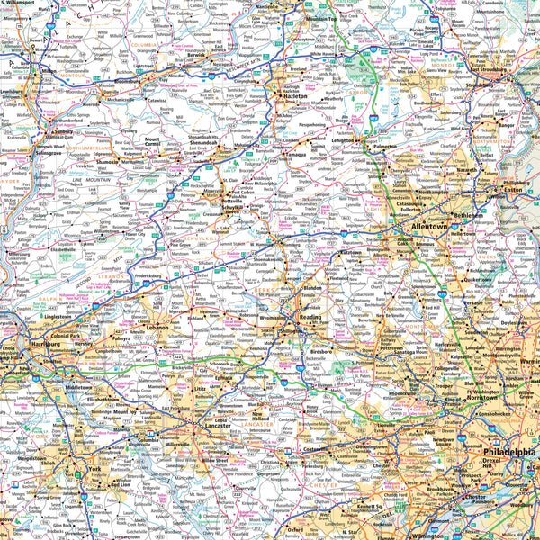 Rand McNally Easy to Read Folded Map: Pennsylvania State Map [Map] Rand McNally - Wide World Maps & MORE!