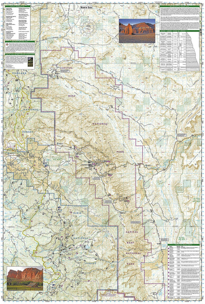 Capitol Reef National Park (National Geographic Trails Illustrated Map, 267) - Wide World Maps & MORE!