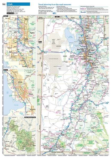 Rand McNally 2023 Road Atlas & National Park Guide (Rand McNally Road Atlas & National Park Guide) [Spiral-bound] Rand McNally - Wide World Maps & MORE!