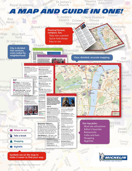 Michelin Barcelona Map & Guide (Michelin Map & Guide Series) Michelin - Wide World Maps & MORE!