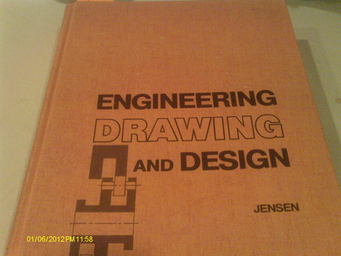 Engineering Drawing and Design 1968 [Hardcover] C.H. Jensen - Wide World Maps & MORE!