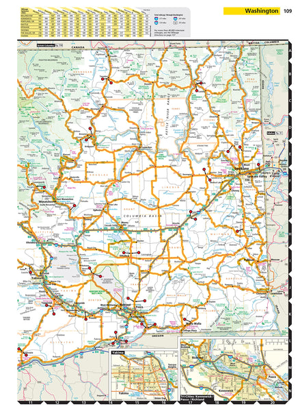 Rand McNally 2024 Deluxe Motor Carriers' Road Atlas (Rand McNally Motor Carriers' Road Atlas) [Paperback] Rand McNally - Wide World Maps & MORE!